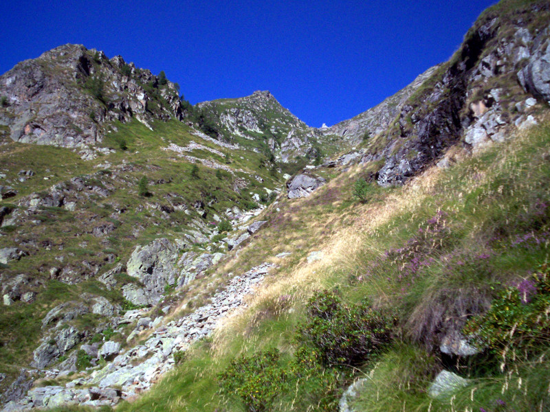 Colle Mologna piccola e lago Riazzale